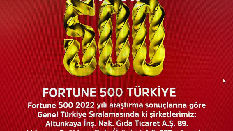 FORTUNE 500 TÜRKİYE LİDERSAN SAĞLIKTA 1 İNCİ SIRADA. 