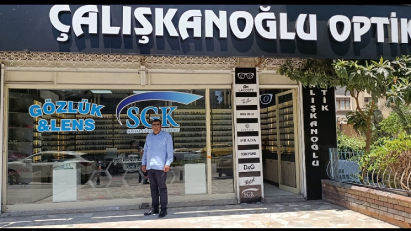 Çalışkanoğlu Optik Yeni Yerinde Kalite ve Güvenle Hizmete Devam Ediyor