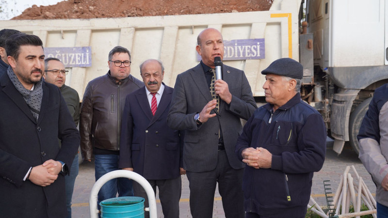 Oğuzeli Belediyesi Deliklitepe’de Tarihi Ağaçlandırma Seferberliği Başlattı