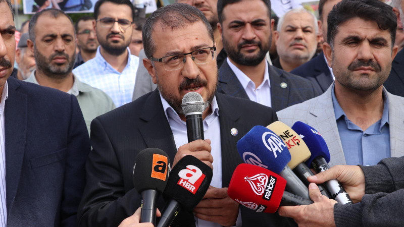 Diyanet Sen Gaziantep Şube başkanı Basın Açıklaması. 