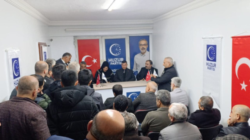 Huzur Partisi Gaziantep’te Gümbür Gümbür Geliyor