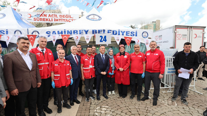 ŞAHİNBEY BELEDİYESİ’NDEN GELENEKSEL KAN BAĞIŞI KAMPANYASI