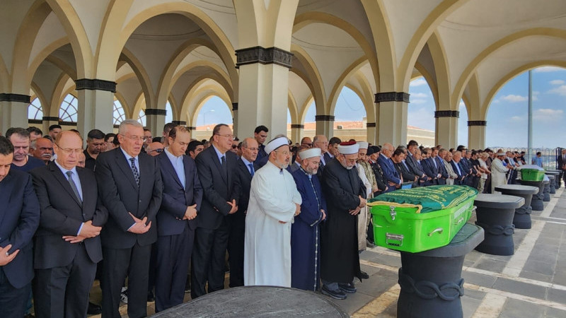 Topçuoğlu, dualarla son yolculuğuna uğurlandı