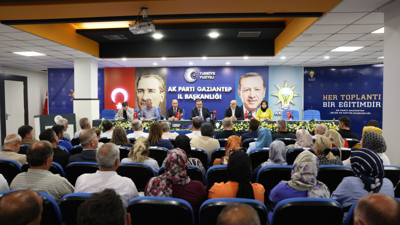 AK Parti Gaziantep İl Başkanı Fedaioğlu: “Milletimizle Çeyrek Asır, Türkiye Geleceğe Hazır”