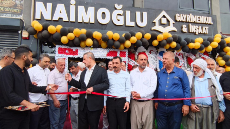 NAİMOĞLU EMLAK & İNŞAAT, GÖRKEMLİ BİR TÖRENLE HİZMETE GİRDİ.