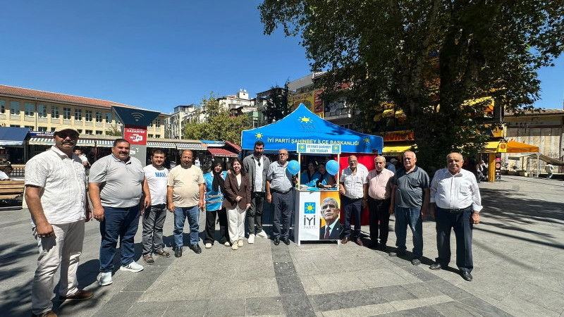 İYİ PARTİ ŞAHİNBEY’DEN SAHADA GÜÇLÜ MESAJ