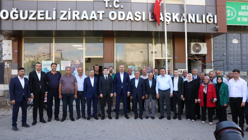 AK PARTİ GAZİANTEP’TE YOĞUN SAHA MESAİSİ 