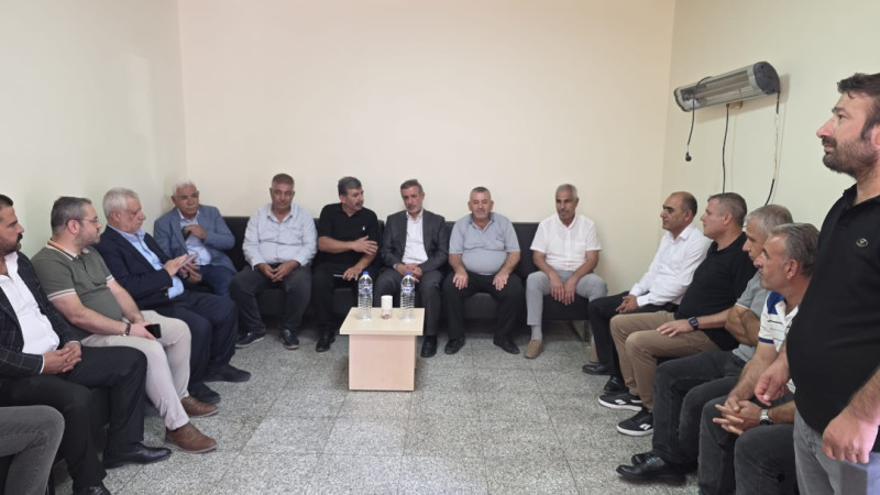 GAZİŞEHİR HABER GAZETESİ HÜSEYİN KILINÇ’A İRFAN ÇELİKASLAN’DAN ZİYARET